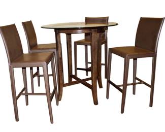 Leather & Glass Entertaining