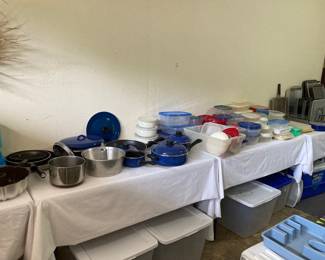 pots and pans, plastic