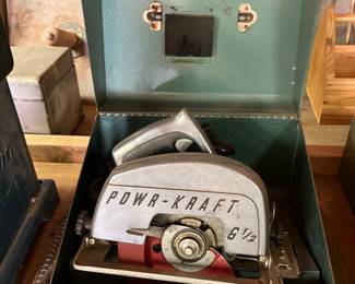 Powr-Kraft circular saw
