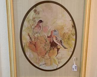 Barbara Walden framed art