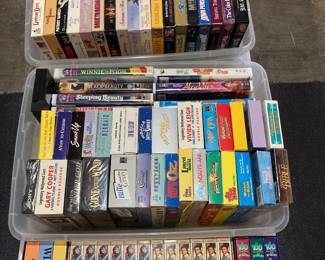 VHS tapes