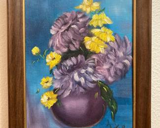 La Rue original oil