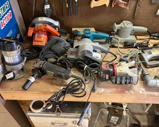 circular saw, sander, planer, etc