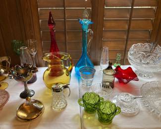 beautiful glassware