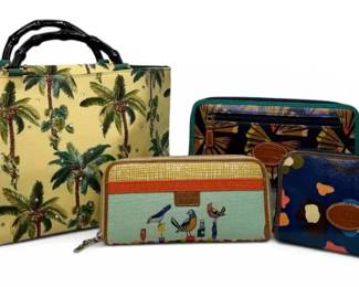 Tropical Handbag Fossil Wallets