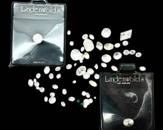 Loose Clear Gemstones Untested
