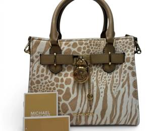 Michael Kors Tan Hamilton Satchel NEW