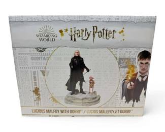 Enesco Wizarding World of Harry Potter Lucius Malfoy with Dobby Collectible Figurine, New