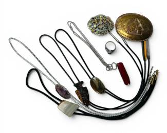 Western Bolo Ties, Belt Buckles, More
