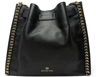 Michael Kors Mina Black Shoulder Bag