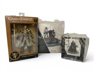 Three Game of Thrones Figures