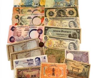 Foreign Paper Currency