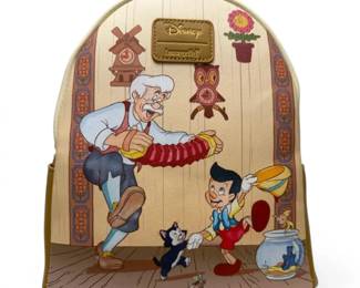 Loungefly Disney Pinocchio Geppetto Mini Backpack NEW