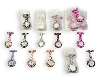 Hanging Nurse Fob Brooch Watches