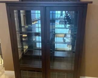 Glass Curio Cabinet