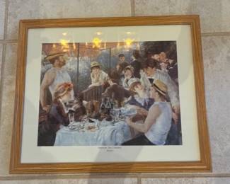 Dejeuner Framed Print