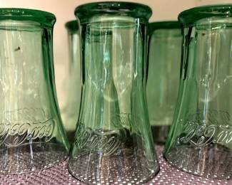 5 Vintage Libbey Coca Cola