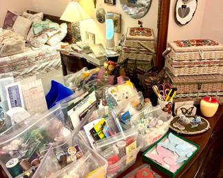 Sewing notions and craft supplies 