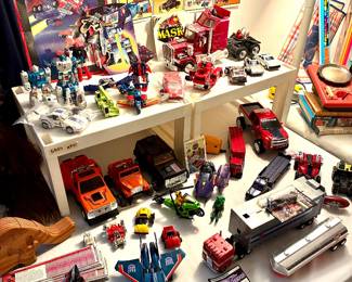 Transformers and MASK toys 