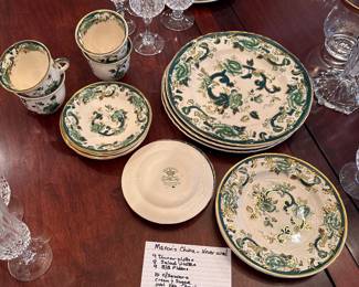 Unused Mason’s Ironstone. We unpacked it from the boxes. This set will not be cheap!!!!