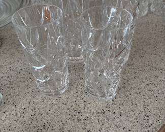 Not a great picture of four super good looking Ralph Lauren tumblers.