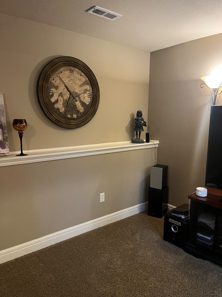 Large clock, home decor 
