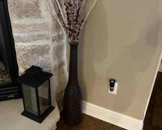 Tall decorative vase 