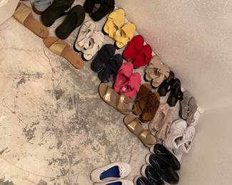 Shoes mostly size 9.5 barely worn