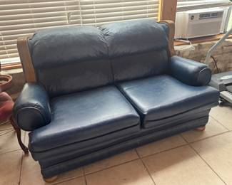 Leather couch