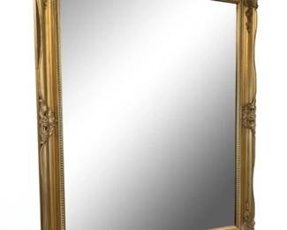 GoldToned Carolina Mirror Company Wall Mirror