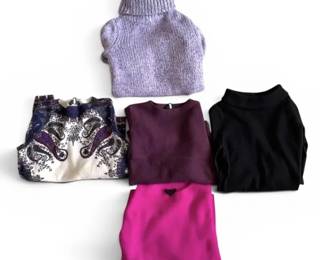 Womens Cashmere Wool Sweaters XS P