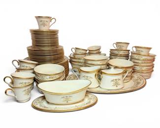 Lenox Castle Garden Floral China Set