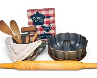 Vintage Baking Set Includes Better Homes And Gardens Cookbook More