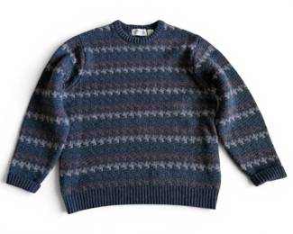 Orvis Mens Large Wool Sweater