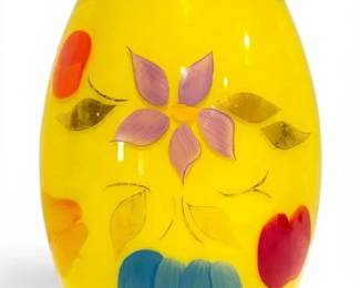 Vintage BartlettCollins Hand Painted Cookie Jar
