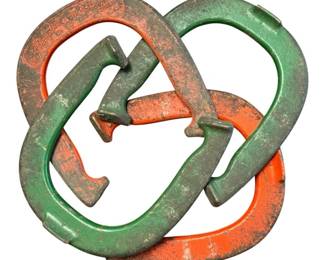 Official Double Ringer Horseshoe Set – Vintage Cast Iron Horseshoes