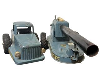 Vintage Nylint Rocket Launcher Truck – Pressed Steel Military Toy