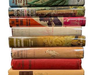 Collection of Vintage Western Books with Dust Jackets – Gene Autry, Roy Rogers, Lone Ranger & More
