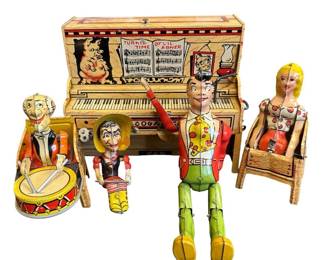Lil' Abner Dogpatch Band Toy Set w/ Original Box – Near Mint
