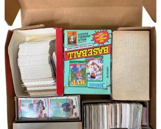 Large Sports Card Collection Featuring Stars, Semi-Stars & Complete Sets