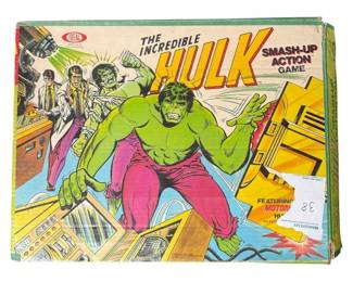 Collection of Vintage Board Games Including Incredible Hulk, E.T., MAD & More