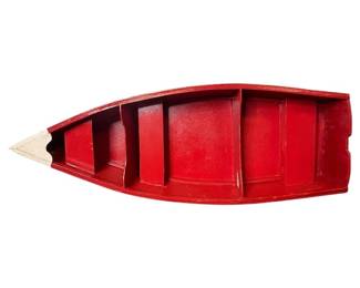 Nautical Wooden Boat Curio Shelf Display