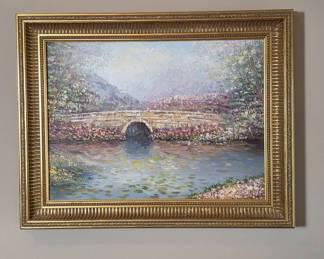 Original Marie Charlotte Oil Painting