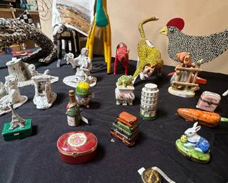 Limoge trinket boxes