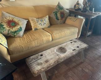 Sofa and many side tables