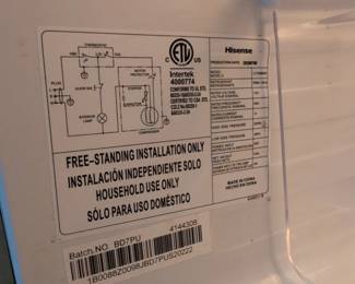 Hisense Compact Refrigerator third image