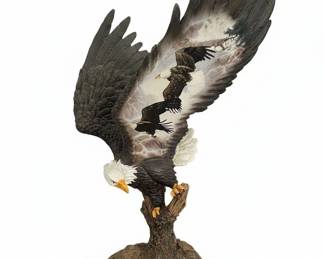 The Bradford Exchange Wings of Power Bald Eagle Figurine