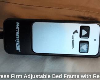 Mattress Firm Adjustable Bed Frame with Remote second image