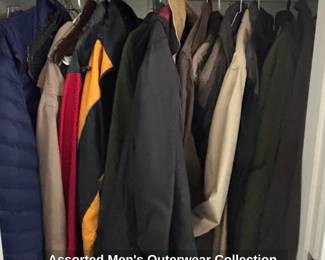 Assorted Mens Outerwear Collection