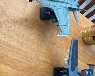 Model Aircraft and Tank Collection with Americana Decor fifth image